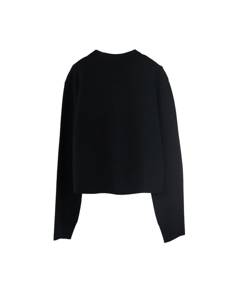 【SOI-MeME】sheer fringe cocoon cardigan